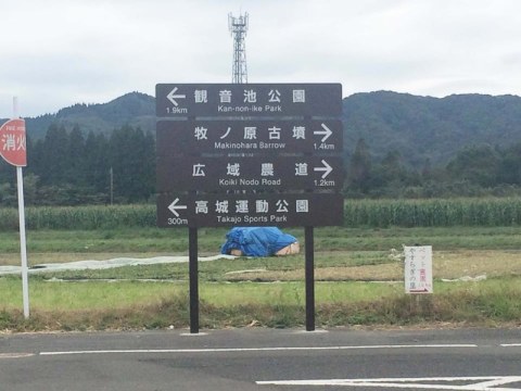 よくあるある誘導看板